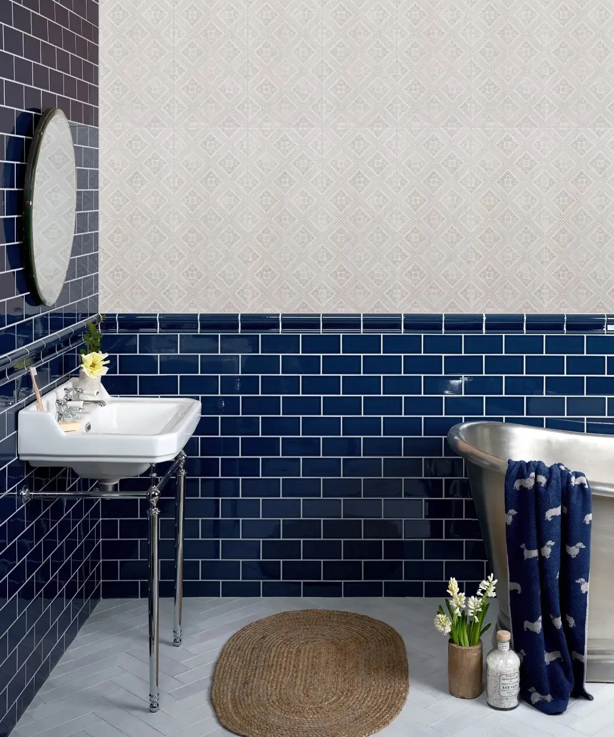 Bathroom tiles