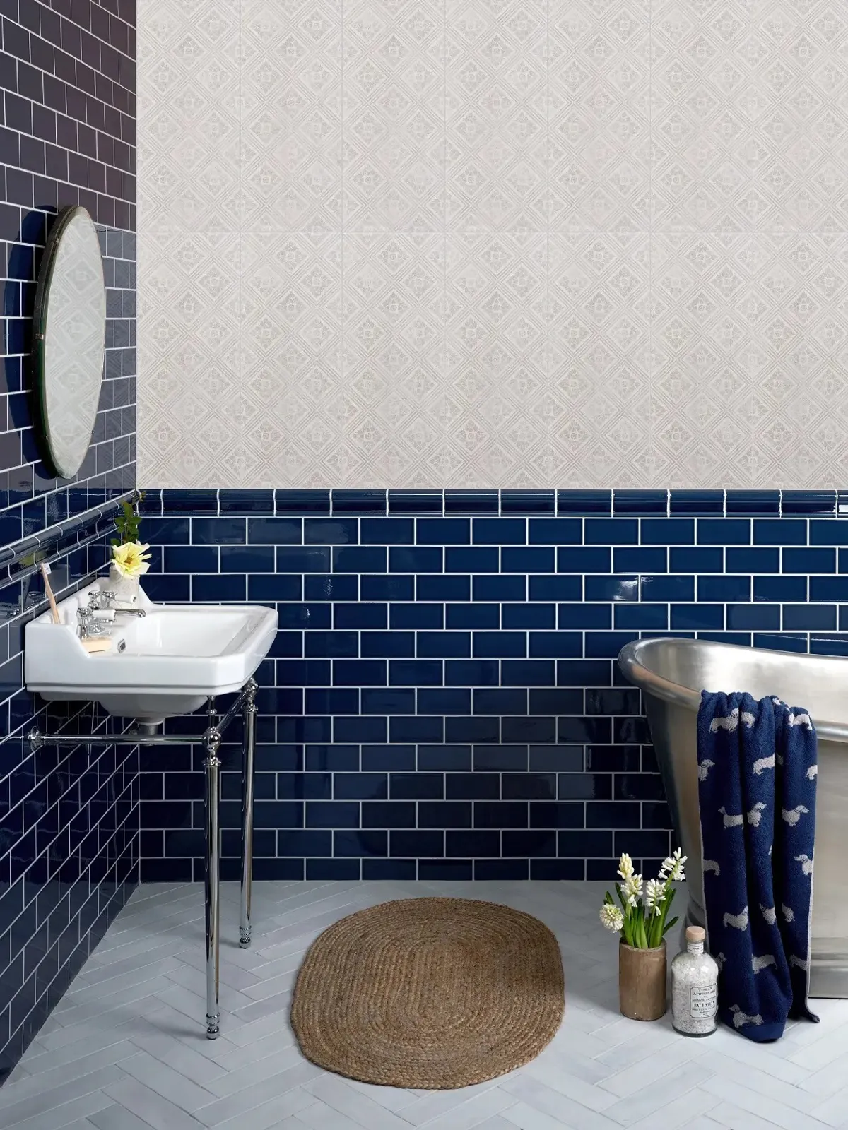 Bathroom tiles